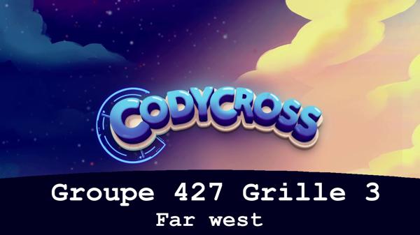 Solution Codycross Far West Groupe 427 Grille 3 Far west Groupe 427 Grille 3