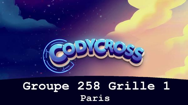 Solution Codycross Paris Groupe 258 Grille 1 Paris Groupe 258 Grille 1