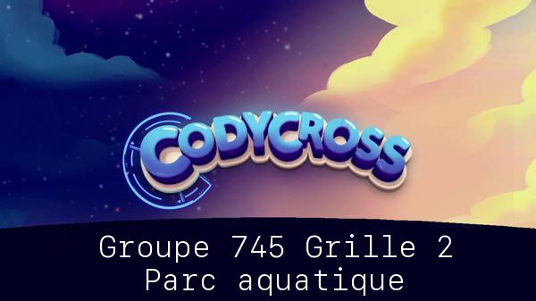 Solution Codycross Parc Aquatique Groupe 745 Grille 2 Parc aquatique Groupe 745 Grille 2