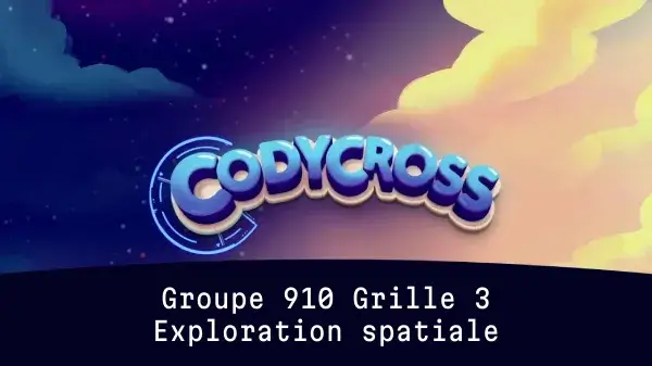 Exploration spatiale Groupe 910 Grille 3