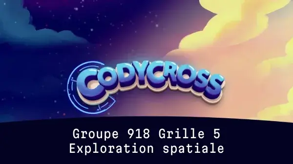 Solution Exploration Spatiale Groupe 918 Grille 5 Exploration spatiale Groupe 918 Grille 5