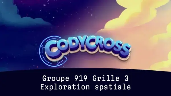 Exploration spatiale Groupe 919 Grille 3