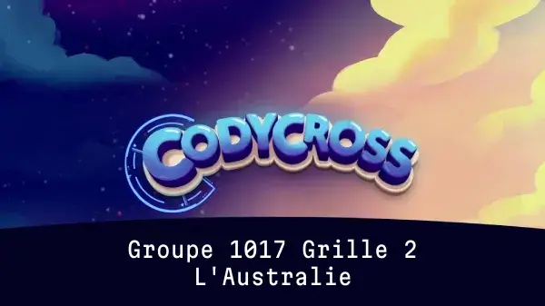 L'Australie Groupe 1017 Grille 2