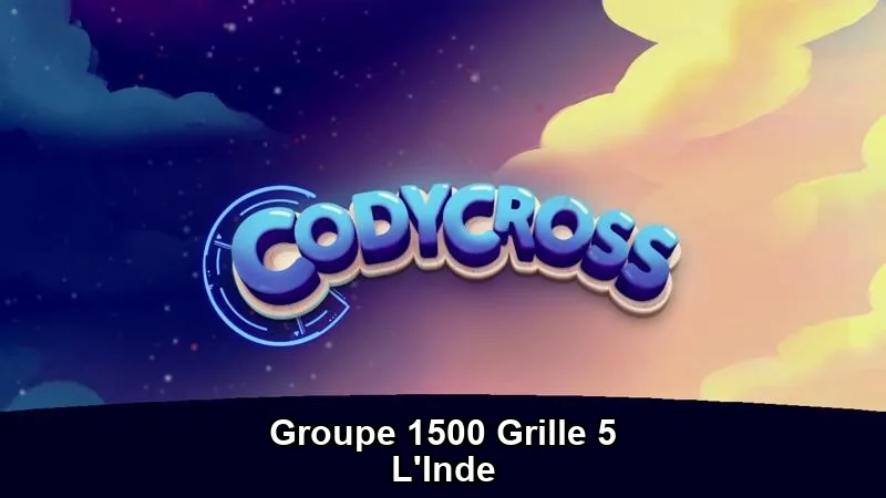 Solution L Inde Groupe 1500 Grille 5 L'Inde Groupe 1500 Grille 5