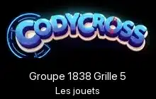 CodyCross Les jouets Groupe 1838 Grille 5 CodyCross Les jouets Groupe 1838 Grille 5