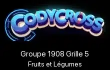 CodyCross Fruits et Légumes Groupe 1908 Grille 5 CodyCross Fruits et Légumes Groupe 1908 Grille 5