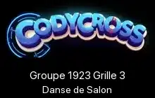 CodyCross Danse de Salon Groupe 1923 Grille 3 CodyCross Danse de Salon Groupe 1923 Grille 3