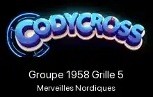 CodyCross Merveilles Nordiques Groupe 1958 Grille 5 CodyCross Merveilles Nordiques Groupe 1958 Grille 5