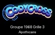 CodyCross Apothicaire Groupe 1968 Grille 3 CodyCross Apothicaire Groupe 1968 Grille 3